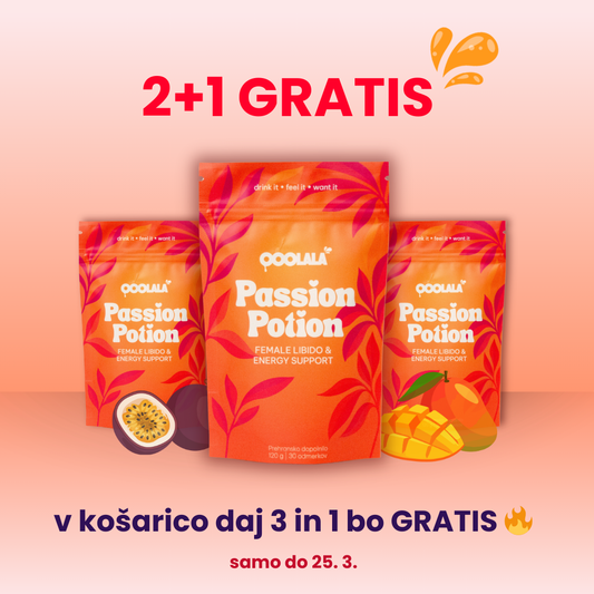 Libido booster za ženske Passion Potion, 120 g
