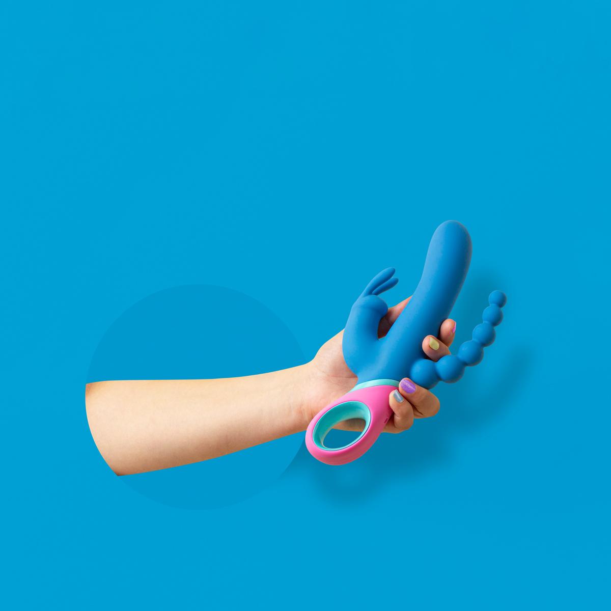 Trojni rabbit vibrator PMV20 - Vice