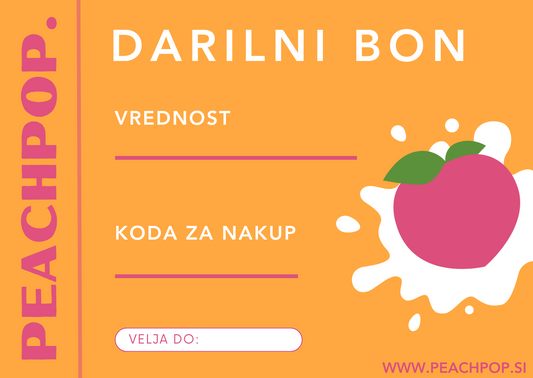 Darilni bon PeachPop