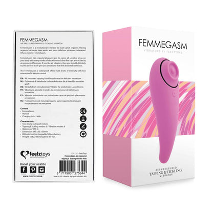 Stimulator klitorisa Feelztoys - Femmegasm, roza