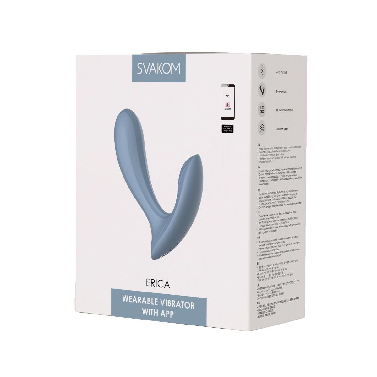 Stimulator G točke Svakom - Erica, modra
