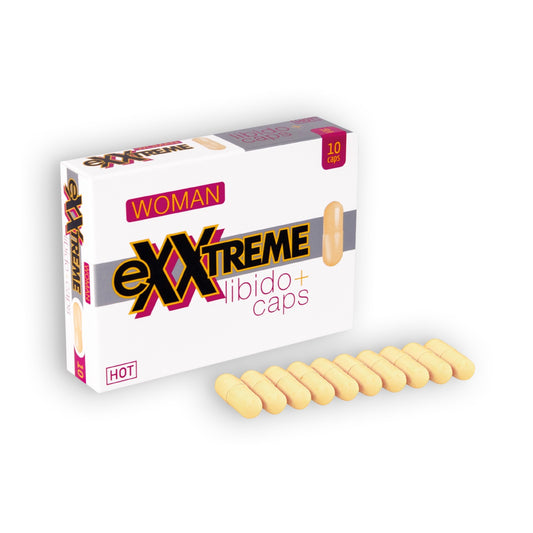 Libido kapsule za ženske HOT - EXTREME LIBIDO+, 10 kapsul