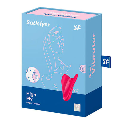 Naprstni vibrator Satisfyer - High Fly, rdeča