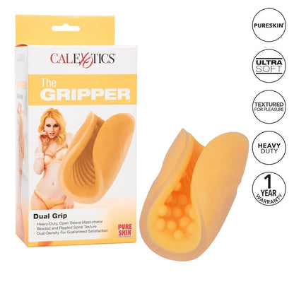 CALEXOTICS - MASTURBATOR Z BISERNIM OPRIJEMOM ORANŽNA