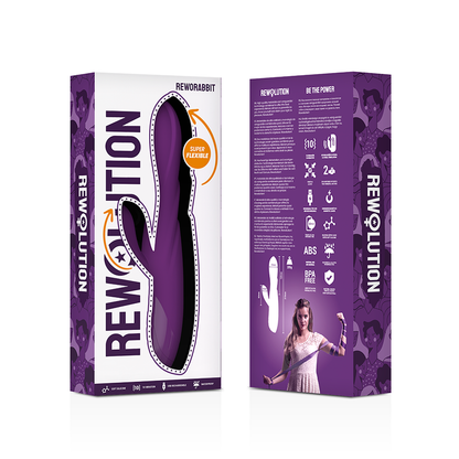 REWOLUTION - REWORABBIT PRILAGODLJIV VIBRATOR Z ZAJCEM