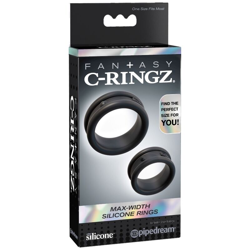 FANTASY C-RINGZ - MAX/WIDHT SILIKONSKI OBROČKI