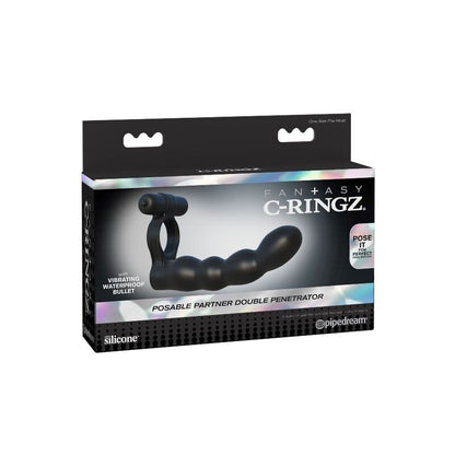 FANTASY C-RINGZ - POSABILNI DVOJNI PENETRATOR