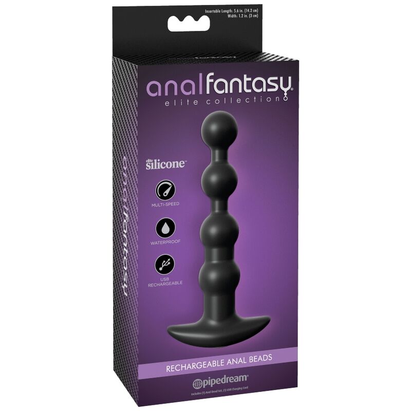 Vibracijske analne kroglice Anal Fantasy Elite, 17 cm