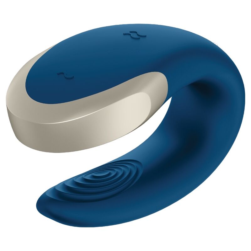 Vibrator za pare Satisfyer - Double Love, modra