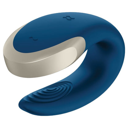 Vibrator za pare Satisfyer - Double Love, modra