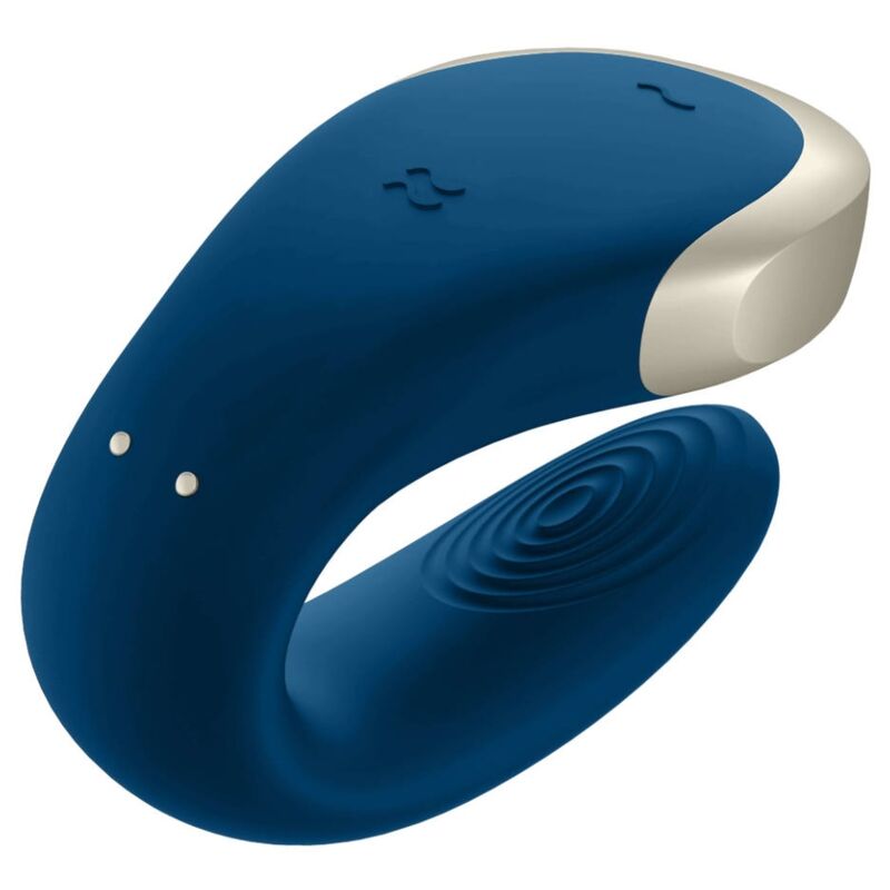 Vibrator za pare Satisfyer - Double Love, modra
