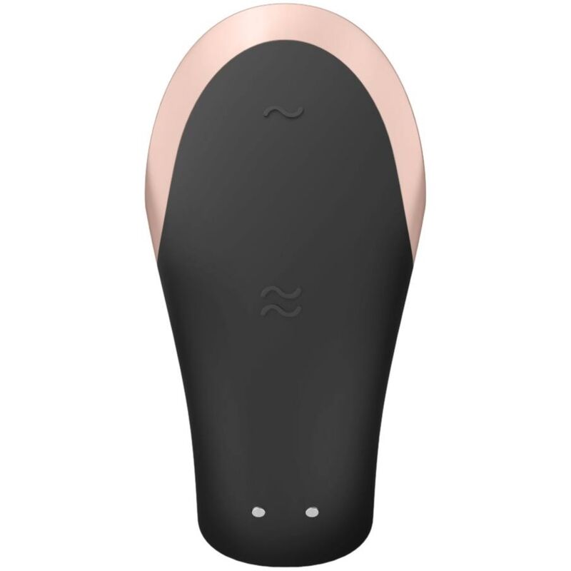 Vibrator za pare Satisfyer - Double Love, črna