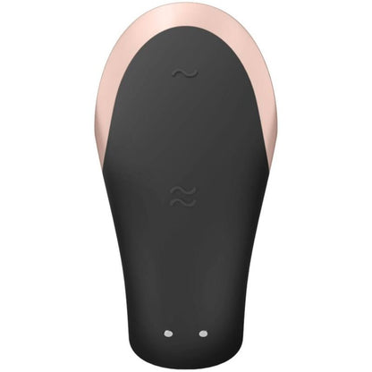 Vibrator za pare Satisfyer - Double Love, črna