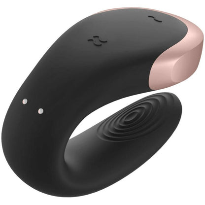 Vibrator za pare Satisfyer - Double Love, črna