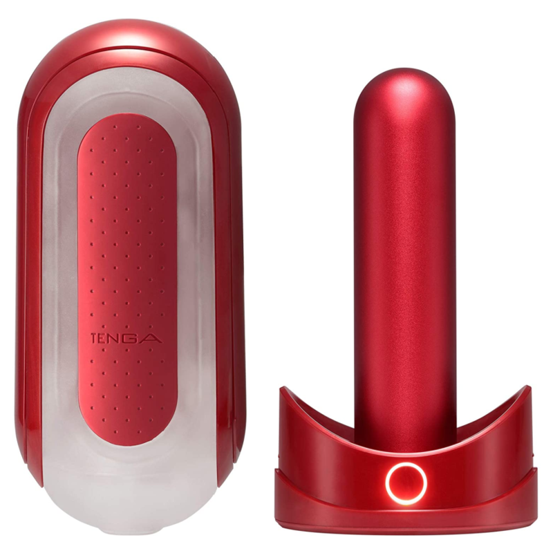 TENGA - FLIP 0 ZERO RDEČA Z GRELNIKOM