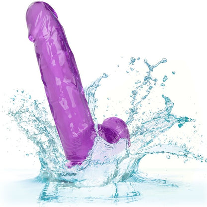 CALEXOTICS - VELIKOST QUEEN DILDO VIJOLIČNA 15,3 CM
