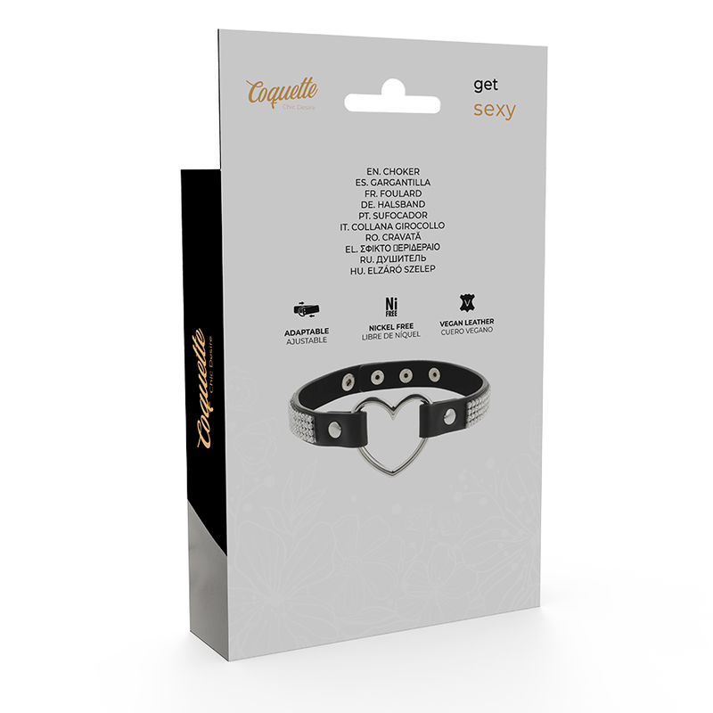 Choker Coquette Chic Desire Heart