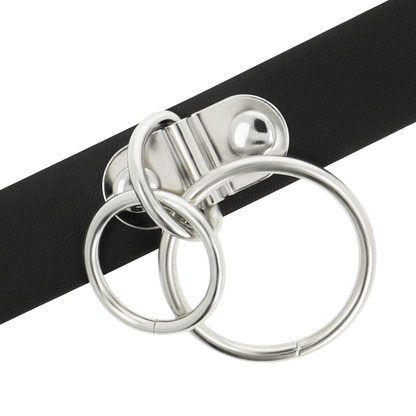 Choker Coquette Chic Desire Double Ring