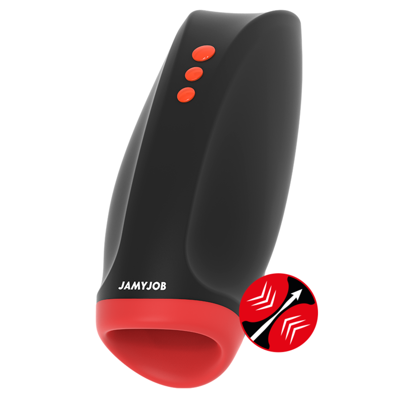 JAMYJOB - NOVAX MASTURBATOR Z VIBRACIJO IN KOMPRESIJO