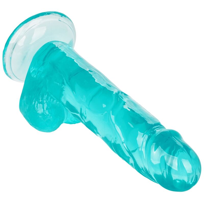 CALEXOTICS - SIZE QUEEN DILDO BLUE 15,3 CM