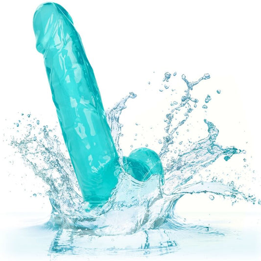 CALEXOTICS - SIZE QUEEN DILDO BLUE 15,3 CM