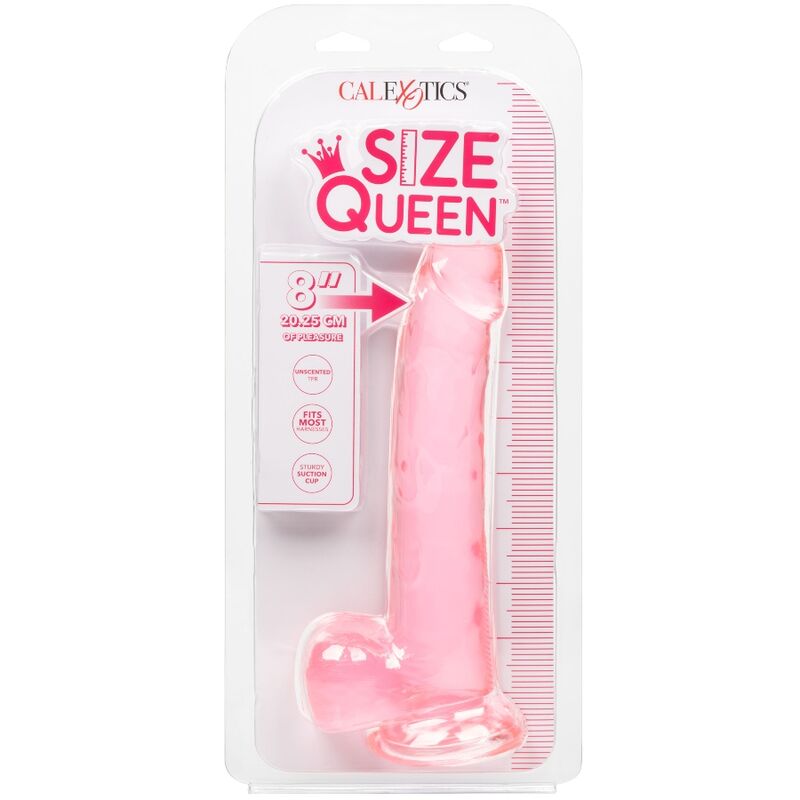 CALEXOTICS - SIZE QUEEN DILDO ROZA 20,3 CM
