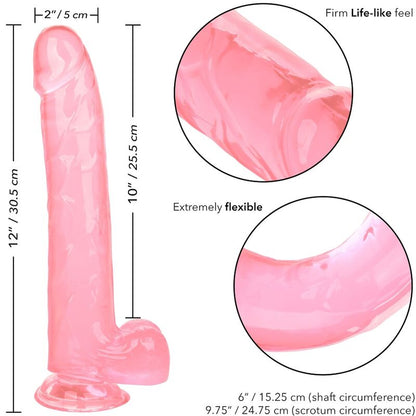CALEXOTICS - SIZE QUEEN DILDO ROZA 25,5 CM