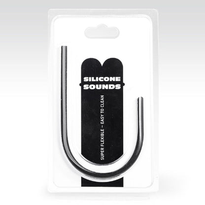 Silikonski čep za penis All Black, 8 mm