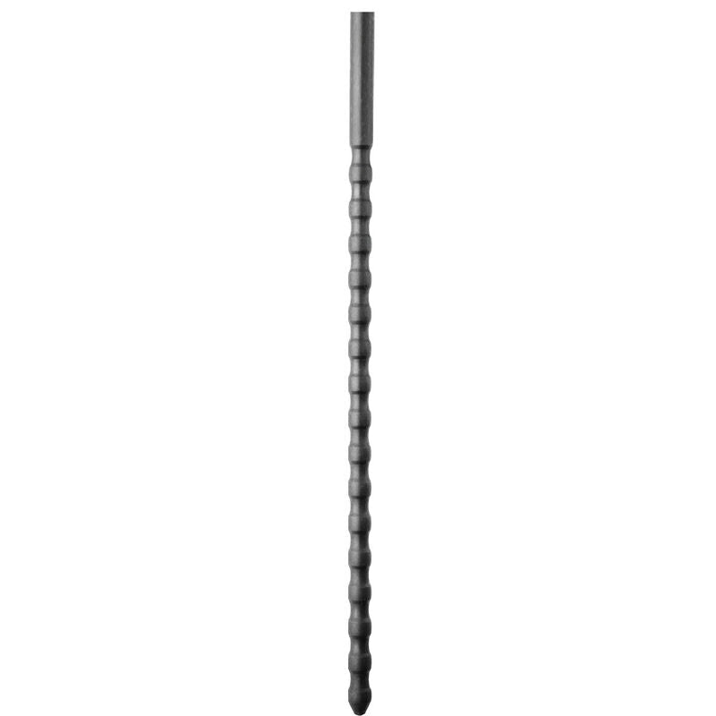 Silikonski čep za penis All Black, 6/8 mm