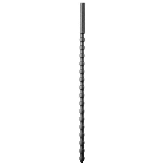 Silikonski čep za penis All Black, 6/8 mm