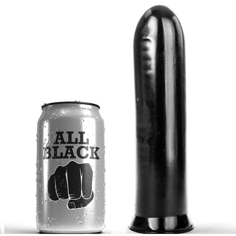 Analni dildo All Black - Dildo, 19 cm