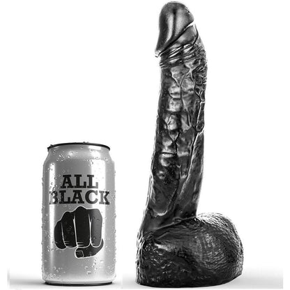 Analni dildo All Black - Dildo, 20 cm