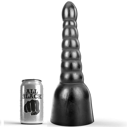 Analni dildo All Black - Dildo, 34 cm