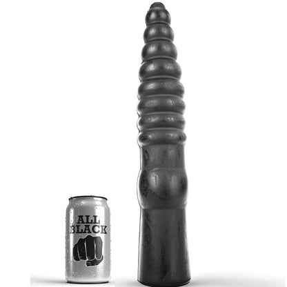 Analni dildo All Black - Anal, 33 cm