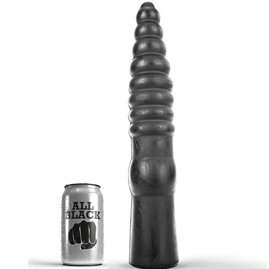 Analni dildo All Black - Anal, 33 cm