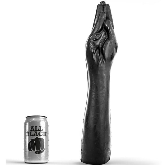 Analni dildo All Black - Giant Fisting, 40 cm