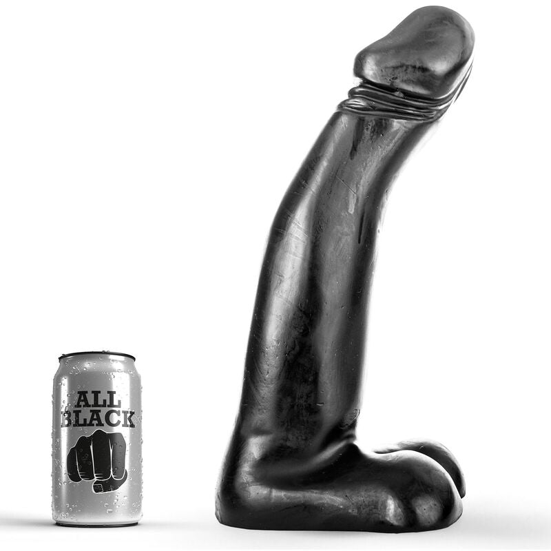 Analni dildo All Black - Fisting Dildo, 29 cm