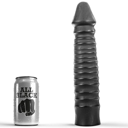 Analni dildo All Black - Dildo, 26 cm