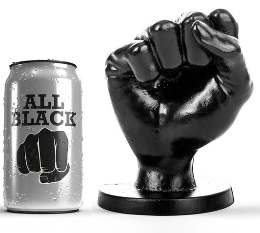Analni dildo All Black - Fist, 14 cm