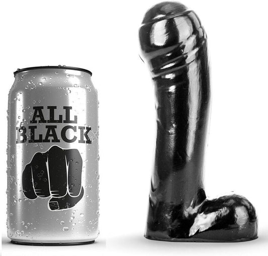 Analni dildo All Black - Dildo, 15 cm