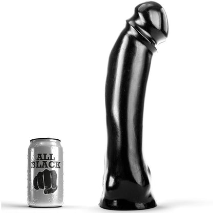 Analni dildo All Black - Dong, 33 cm