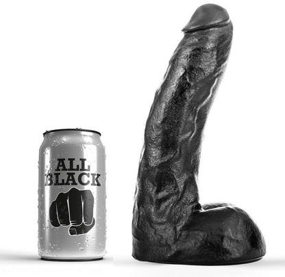 Analni dildo All Black - Dong, 22 cm