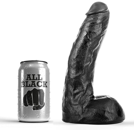 Analni dildo All Black - Dong, 22 cm