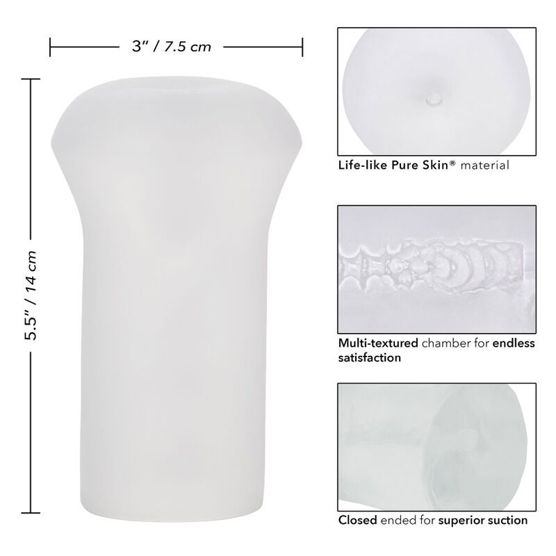 CALEXOTICS - BREZMEJNI STROKER TRANSPARENTEN