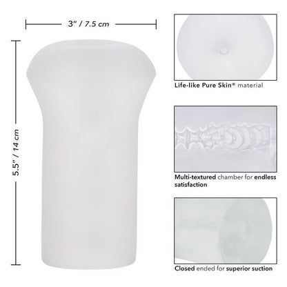 CALEXOTICS - BREZMEJNI STROKER TRANSPARENTEN