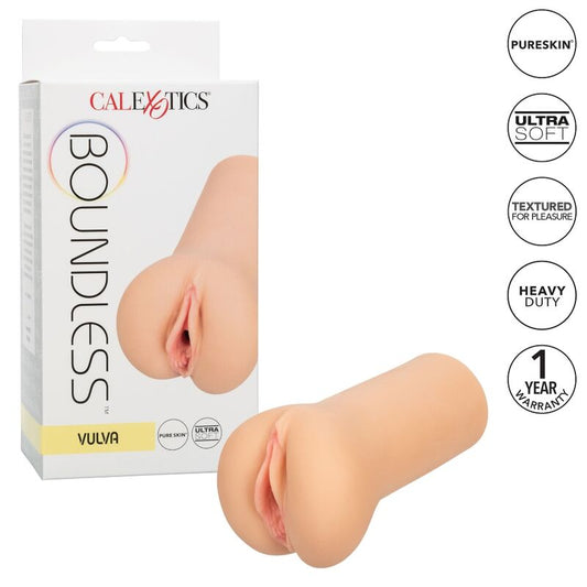 CALEXOTICS - BREZMEJNA VULVA STROKER SVETLO KOŽO