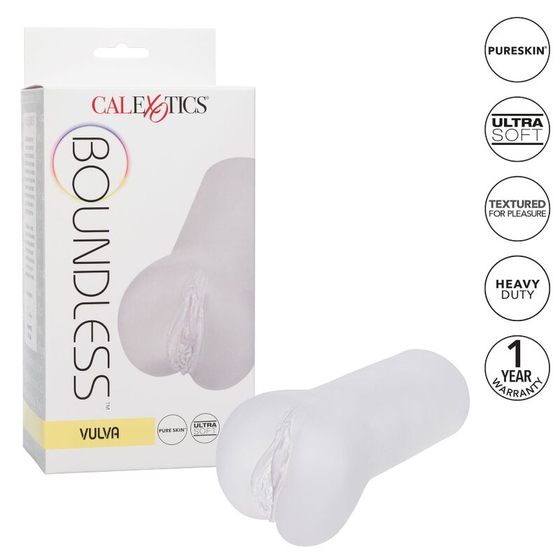CALEXOTICS - BREZMEJNI VULVA STROKER TRANSPARENTEN