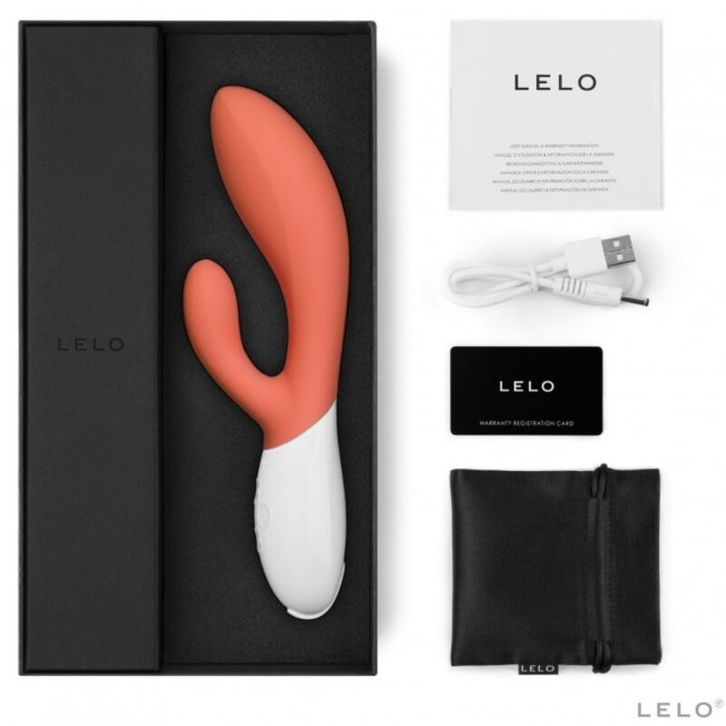 LELO - INA 3 LUKSUZNI KORALNI ZAJČJI VIBRATOR