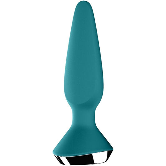Vibracijski analni čep Satisfyer - Plugilicious 1, zelena