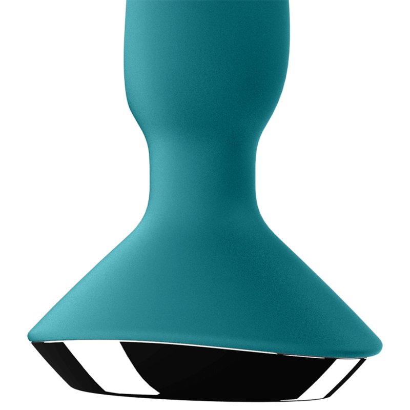Vibracijski analni čep Satisfyer - Plugilicious 1, zelena